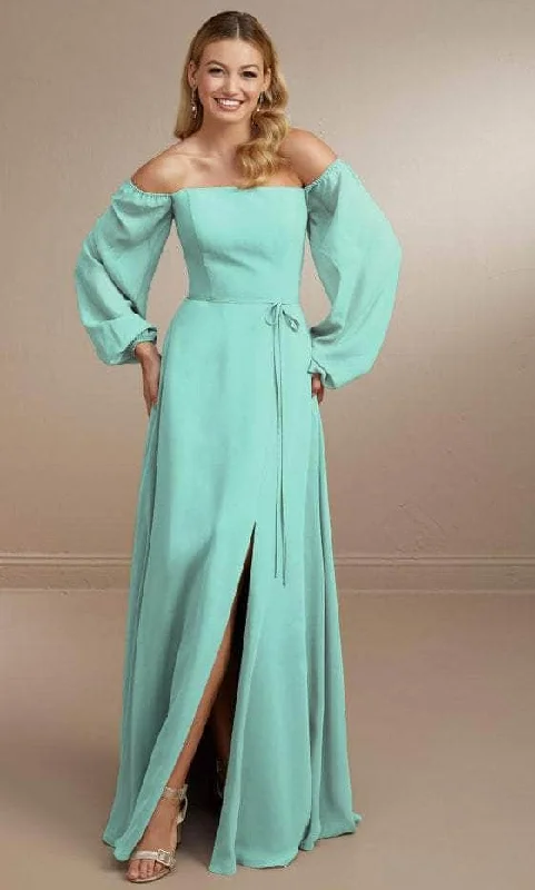 elegant prom dressesChristina Wu Celebration 22175 - Long Sleeve A-line Prom Dress