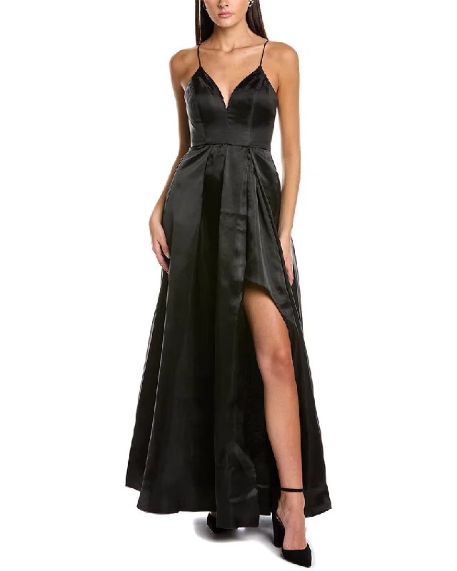 Formal Dress for Oscar NightsBlack by Bariano Corolina High-Low Gown