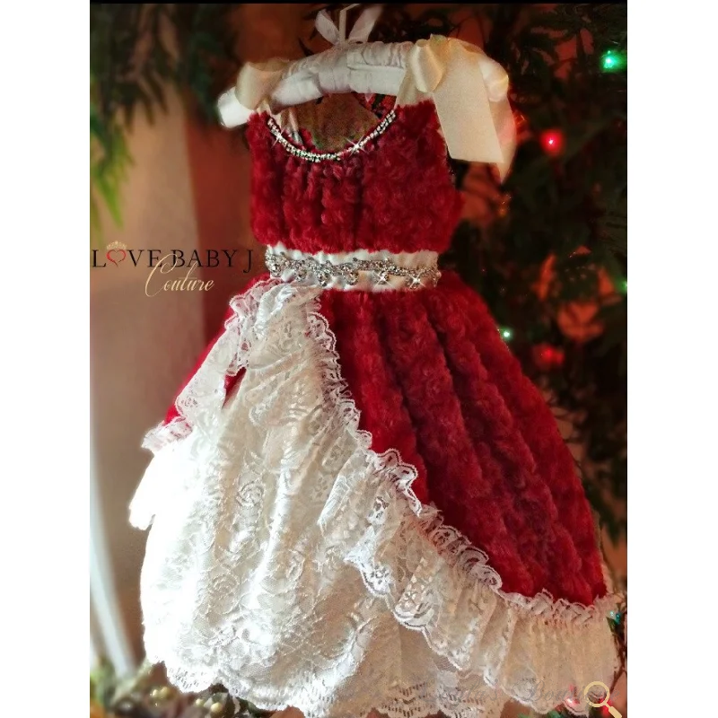 Formal Dress for Garden Party ThemesScarlet Gown - Red Minky Dress