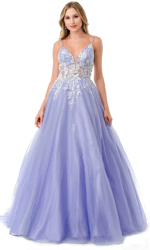 prom dresses with sequin detailingTrevi Collection L2791B - Applique Sweetheart Prom Dress