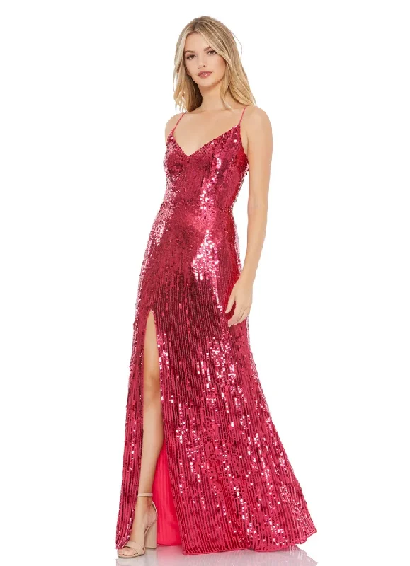 Formal Dress for Eco-Conscious Events8 - mac duggal hot pink sequin fitted gown