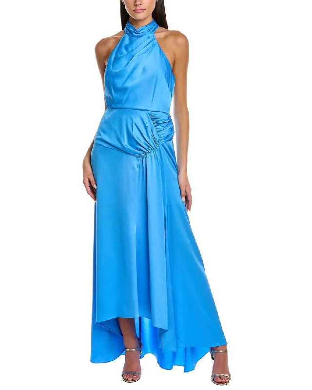 Formal Dress Shops in New YorkTheia Hatice High Neck Halter Gown