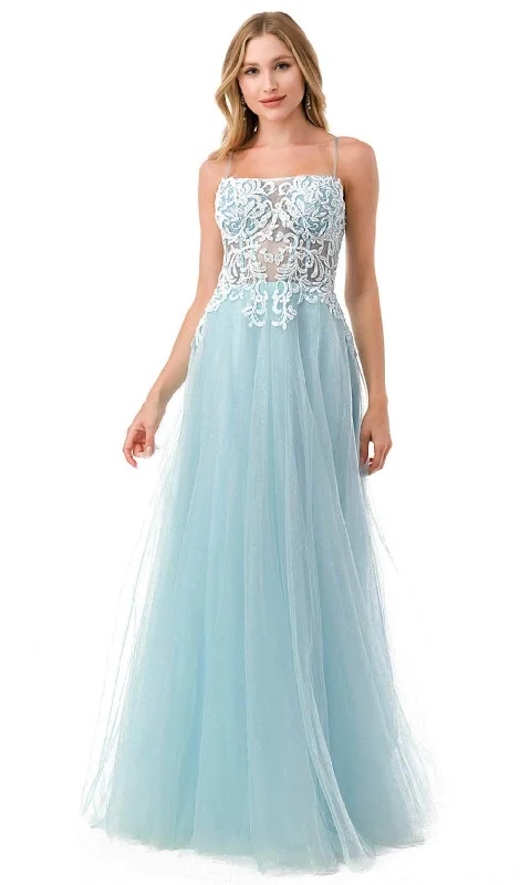 silk prom dressesAspeed Design L2809A - Straight-Across Sleeveless Prom Dress