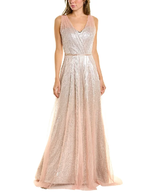 Formal Dress for Bar MitzvahsRene Ruiz Sequin A-Line Gown