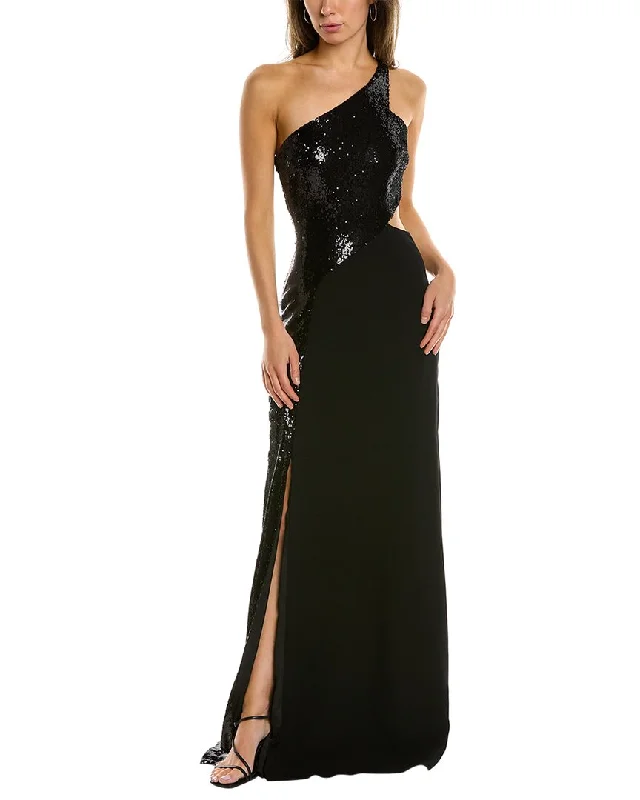 Formal Dress for Church WeddingsHalston Carson Gown