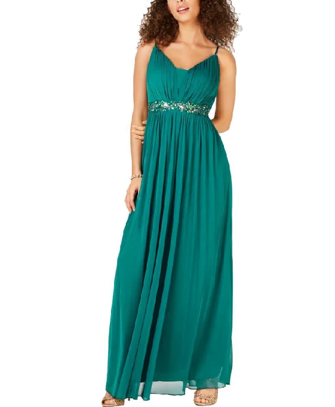 Formal Dress for Awards Ceremonies1 - teeze me green embellished waist gown