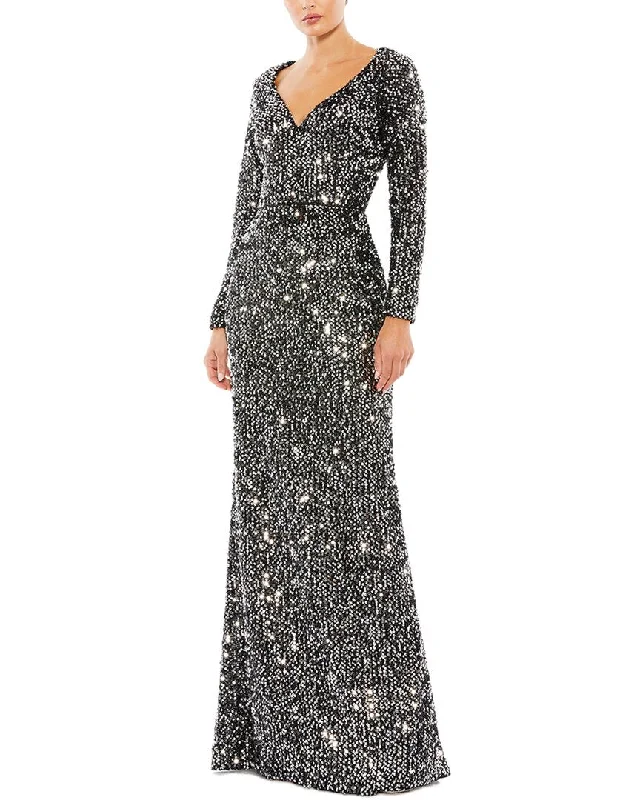 Formal Dress for Black Tie EventsMac Duggal Column Gown