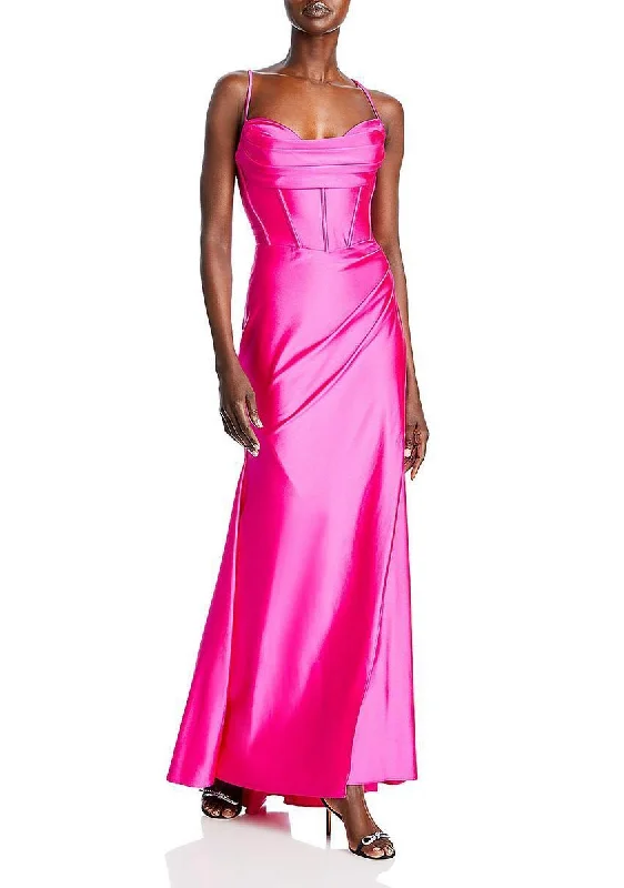 Formal Dress for Quinceañeras10 - aqua hot pink corset gown