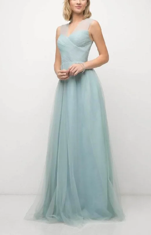 Formal Dress for Sailing Regattas12 - la divine robin blue pleated bodice tulle gown