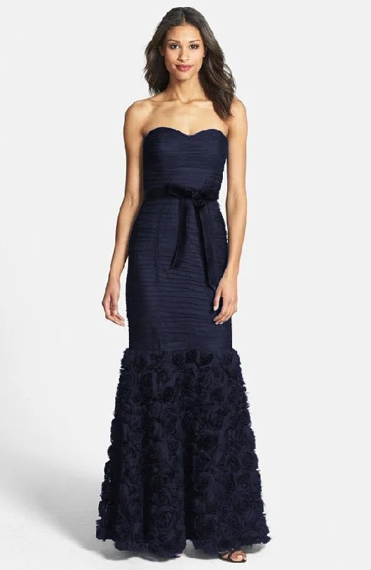 Classic Formal Dress Styles12 - js collections navy ruffle mermaid gown