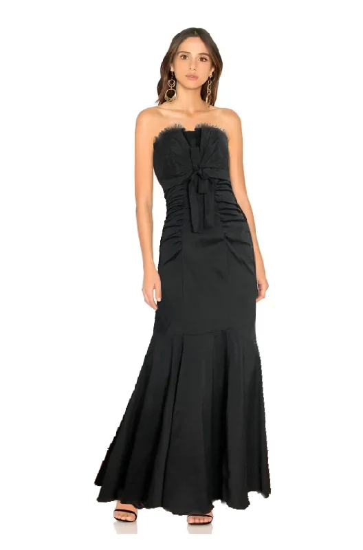 Formal Dress for Formal Dinners14 - xscape black strapless mermaid gown