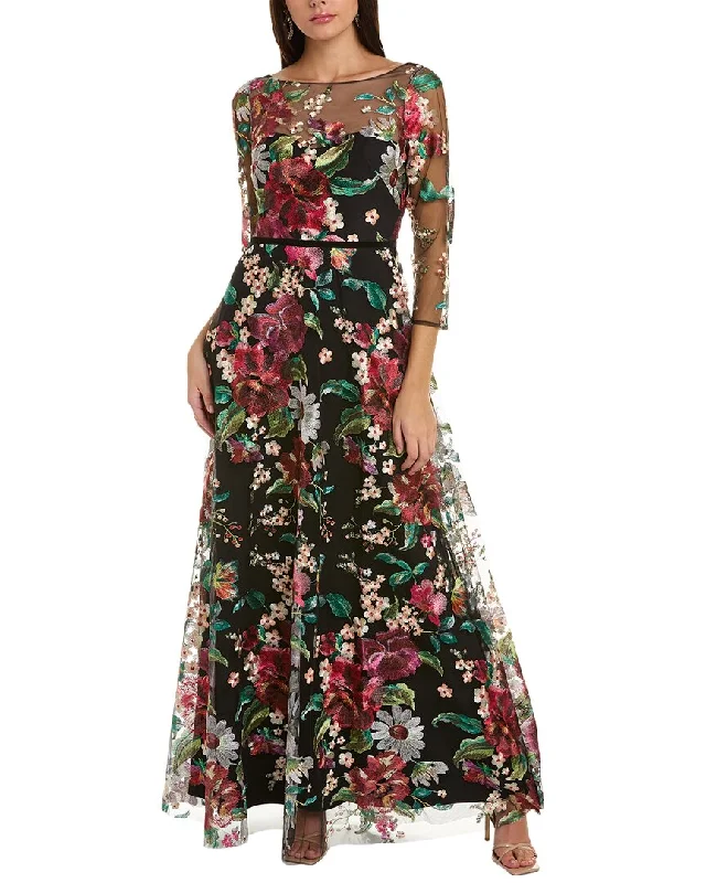 Formal Dress for Formal DancesMarchesa Notte Floral Gown