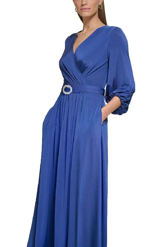 Affordable Formal Dress Options8 - eliza j cobalt blue belted gown