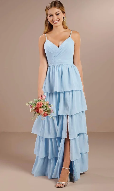 vintage prom dressesChristina Wu Celebration 22188 - Sleeveless V-neck Prom Dress