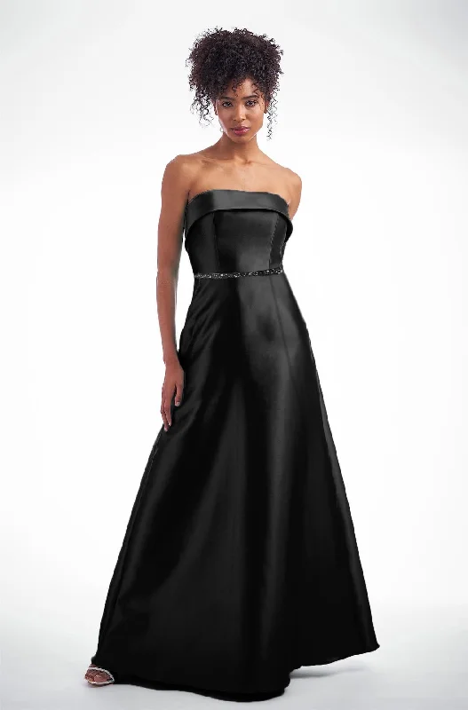 Formal Dress for Evening Weddings4 - carmen marc valvo black strapless satin ball gown