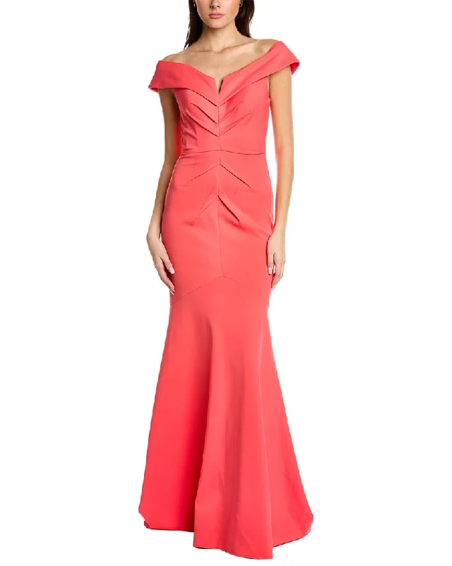 Formal Dress for Winter WeddingsRene Ruiz Off-The-Shoulder Gown