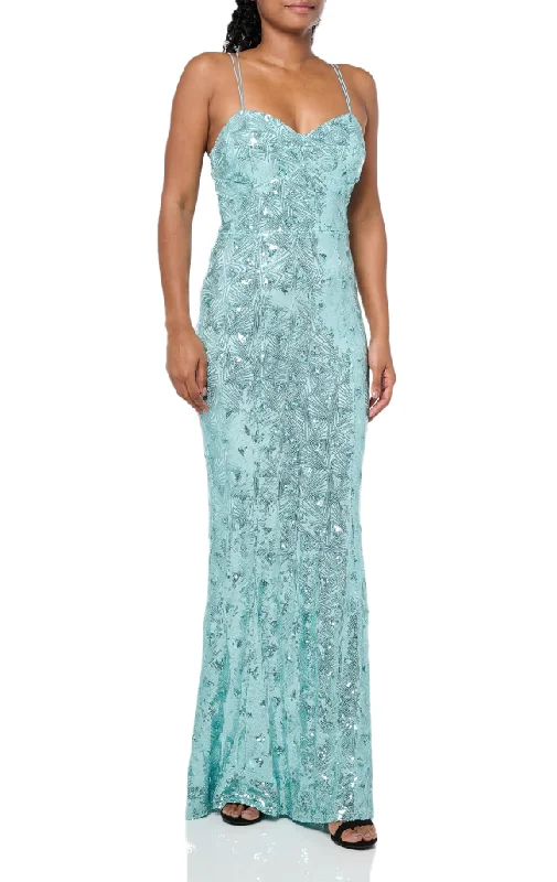 Formal Dress for Cruise Ship Events3 - speechless seafoam green sequin gown