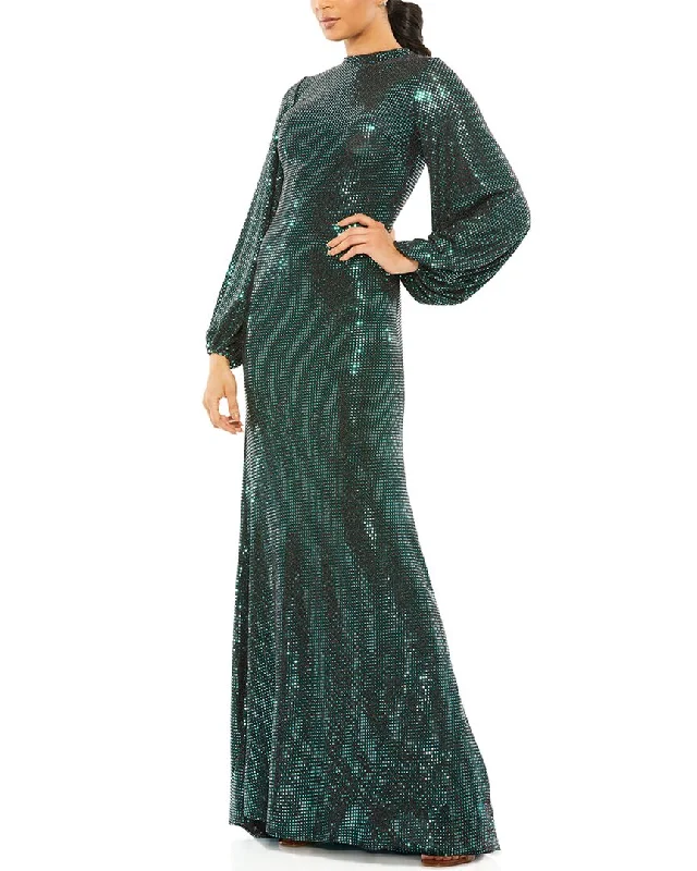 Formal Dress for Black-Tie Optional EventsMac Duggal Trumpet Gown