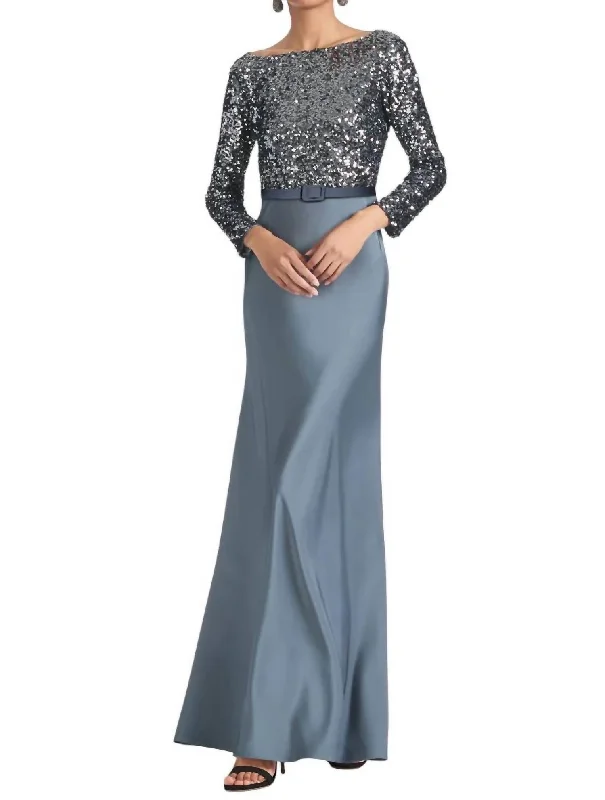 Formal Dress for Formal Day EventsColette Gown In Grey