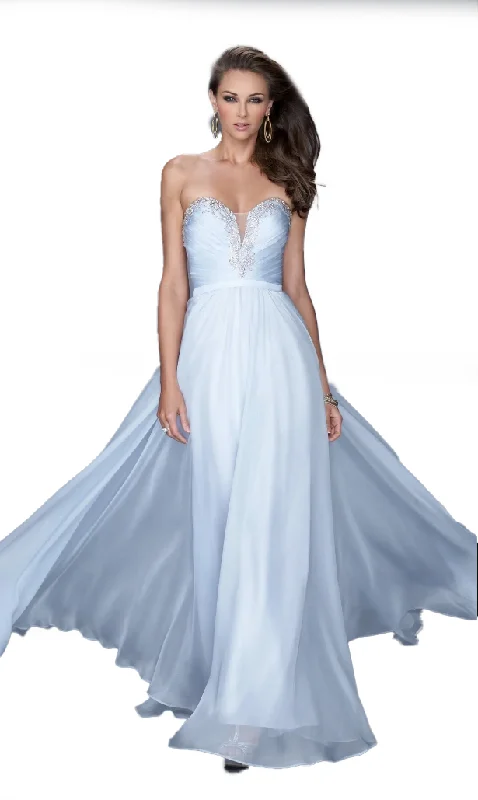 Formal Dress for Formal Dinners6 - la femme light blue strapless embellished chiffon gown