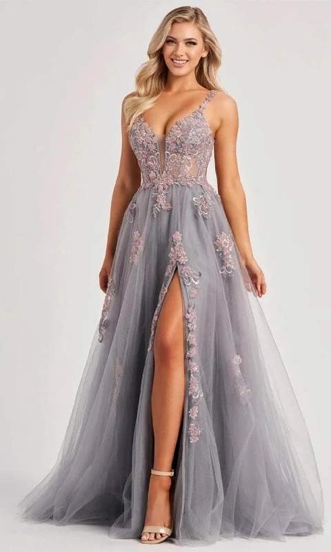 prom dresses for springColette By Daphne CL8130 - Lace Up Style Prom Dress