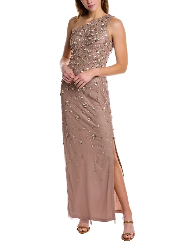 Formal Dress for Small WeddingsAdrianna Papell Embellished Gown