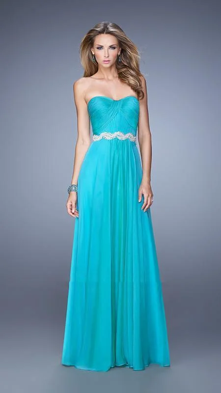 illusion sleeve prom dressesLa Femme 21218 Prom Dress