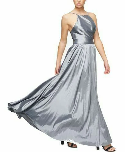 Formal Dress Shopping Guides8 - fame & partners high neck silver gown