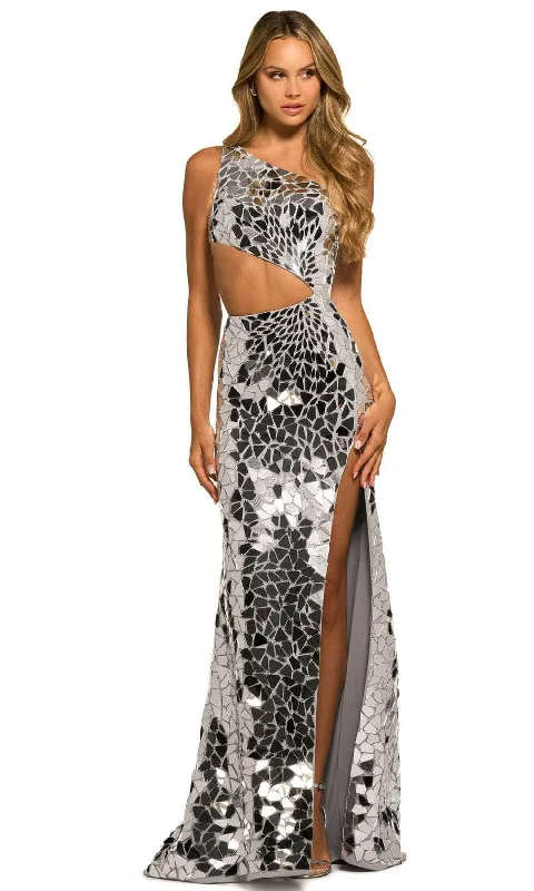 prom dress alterationsSherri Hill 55383 - Cutout Prom Dress