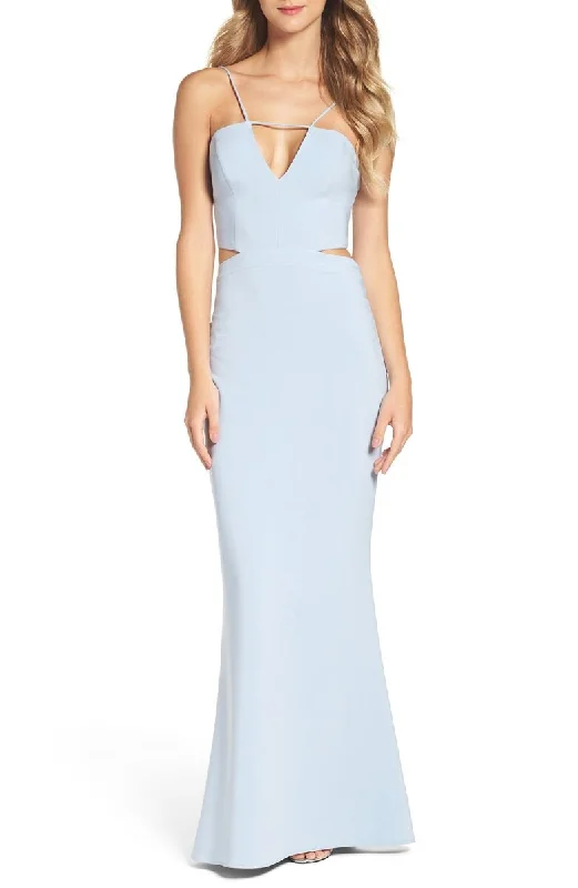 Formal Dress for Bar Mitzvahs10 - maria bianca nero blue cutout gown