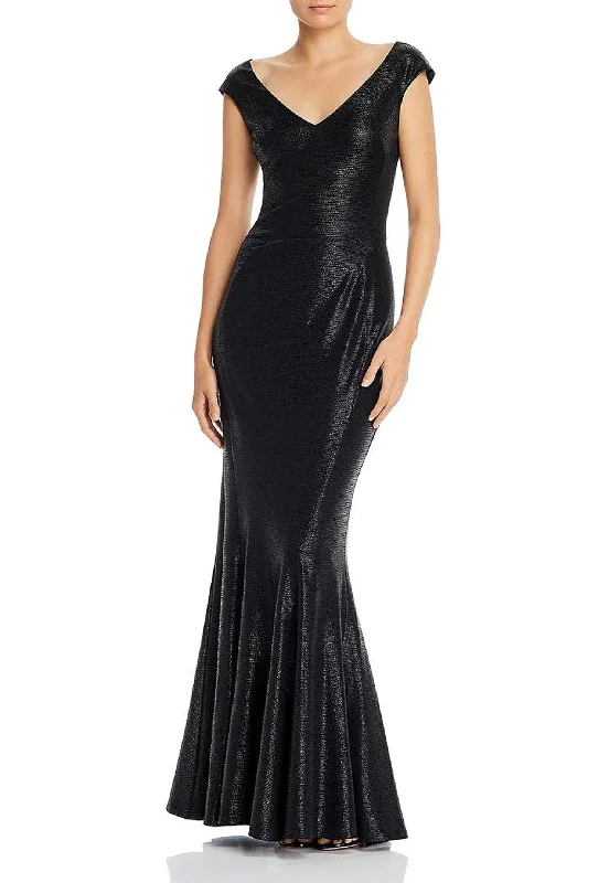 Formal Dress for Theater Openings6 - laundry by shelli segal black metallic gown