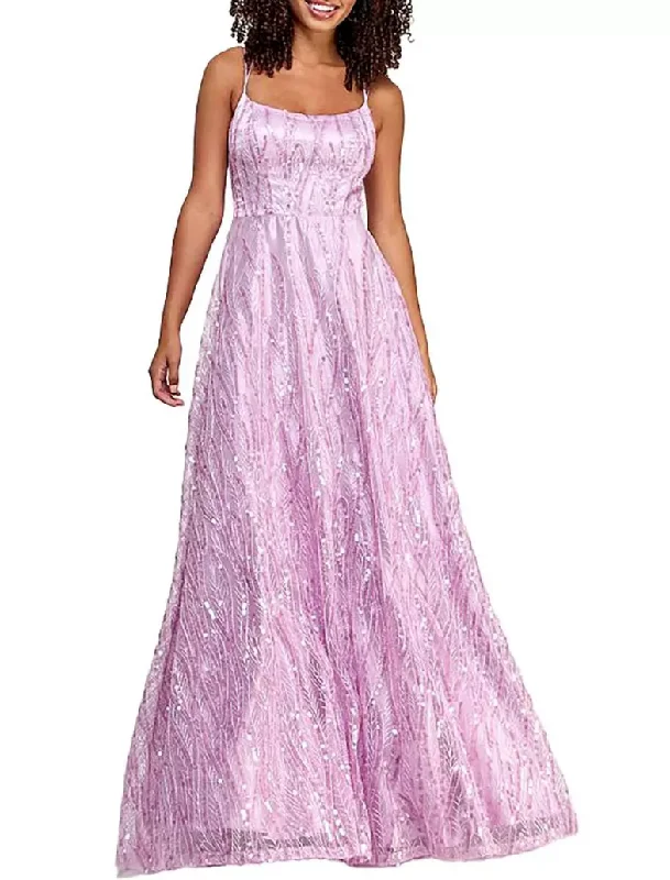 Formal Dress for Graduations11 - city studio purple glitter ball gown