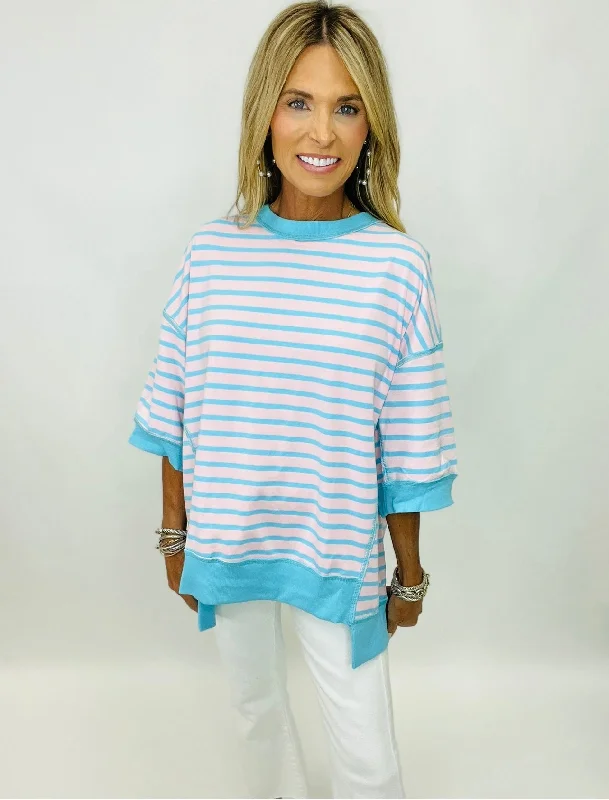 women's tops for those who love to shop for unique findsSHORELINE TOP--RESTOCK ALERT