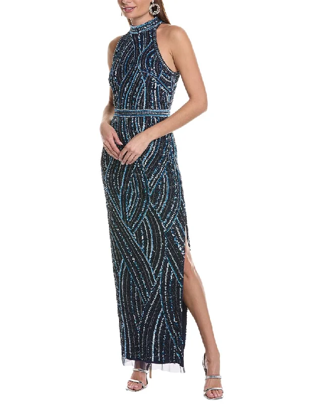 Formal Dress for Cultural FestivalsAidan Mattox Fully Beaded Gown