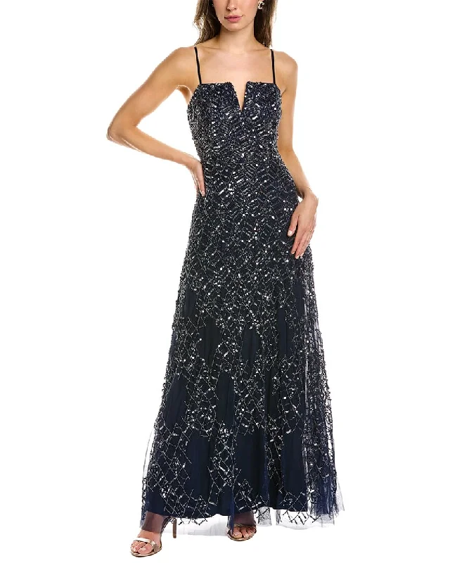 Formal Dress for Garden Party ThemesAidan Mattox Beaded Gown