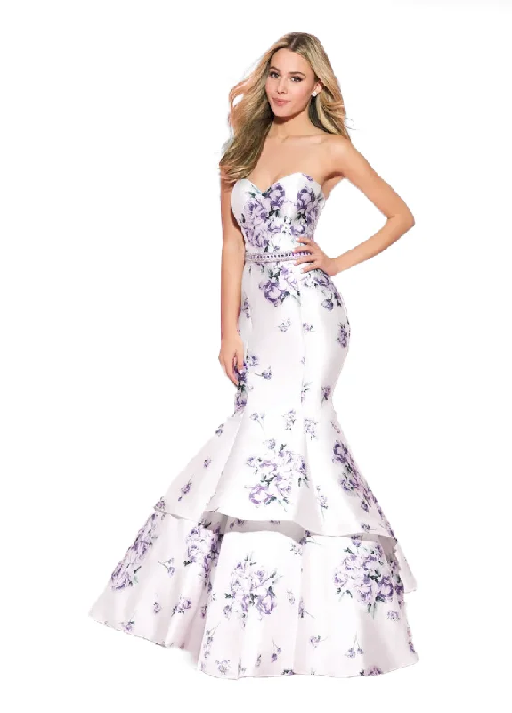 Formal Dress Trends 20232 - madison james purple floral mermaid gown