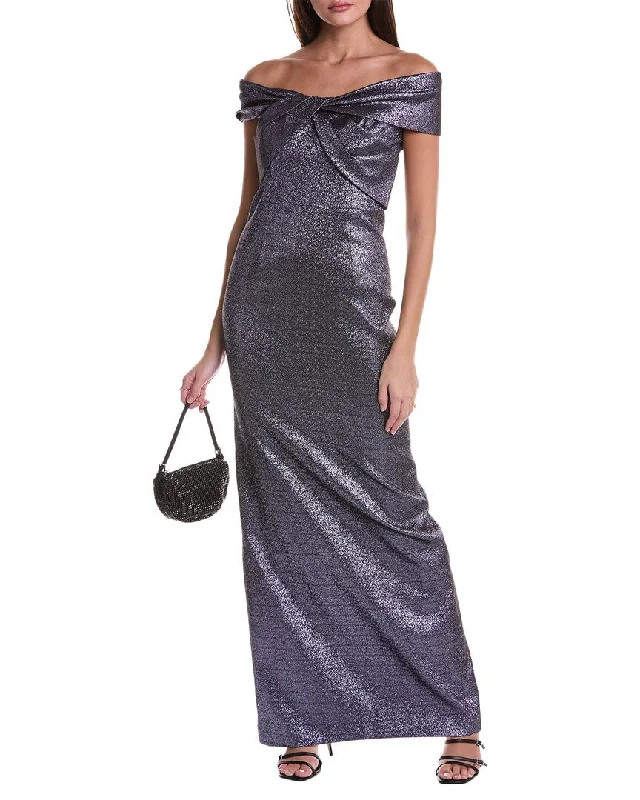 Women's Formal Dress OptionsTeri Jon by Rickie Freeman Bow Neck Gown