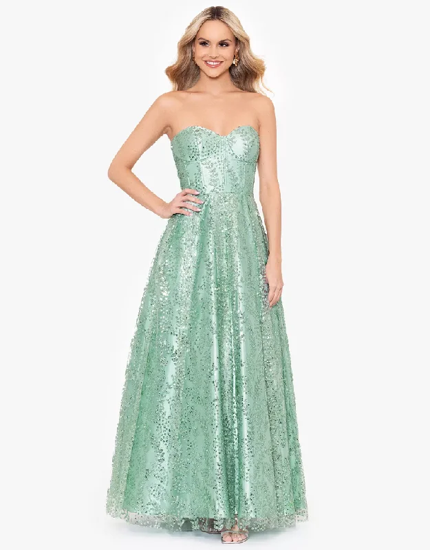 Formal Dress for Historical Reenactmentsblondie nites light green glitter corset ball gown